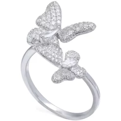 Hot Sale 😀 Giani Bernini Cubic Zirconia Pave Butterfly Ring In Sterling Silver 🛒 -Giani Bernini Shop unnamed file 693