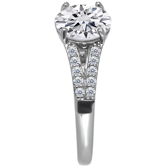 Hot Sale ๐ Giani Bernini Solitaire Cubic Zirconia Center Stone Pave Ring, Created For Macy's Rose Gold ๐ 5 Hot Sale ๐ Giani Bernini Solitaire Cubic Zirconia Center Stone Pave Ring, Created For Macy's Rose Gold ๐ - Image 5