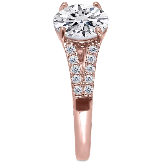 Hot Sale ๐ Giani Bernini Solitaire Cubic Zirconia Center Stone Pave Ring, Created For Macy's Rose Gold ๐ 6 Hot Sale ๐ Giani Bernini Solitaire Cubic Zirconia Center Stone Pave Ring, Created For Macy's Rose Gold ๐ - Image 6