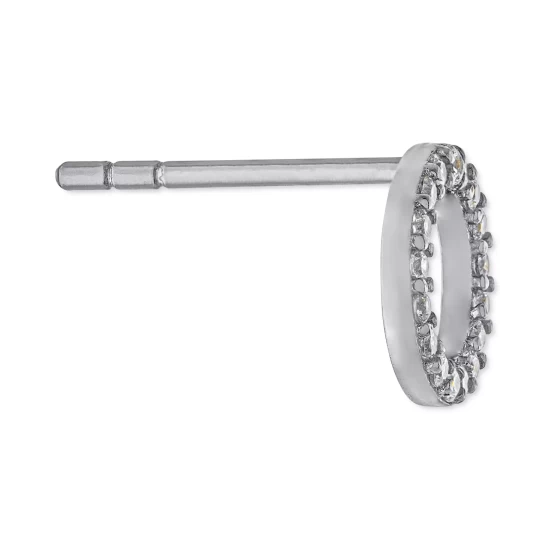 Wholesale โ๏ธ Giani Bernini Cubic Zirconia Circle Stud Earrings In Sterling Silver, Created For Macy's ๐ 4 Wholesale โ๏ธ Giani Bernini Cubic Zirconia Circle Stud Earrings In Sterling Silver, Created For Macy's ๐ - Image 4