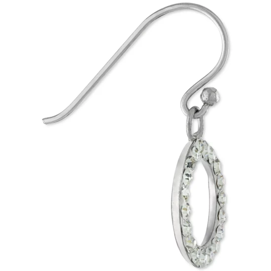 Best deal โจ Giani Bernini Crystal Circle Drop Earrings In Sterling Silver, Created For Macy's ๐ 4 Best deal โจ Giani Bernini Crystal Circle Drop Earrings In Sterling Silver, Created For Macy's ๐ - Image 4