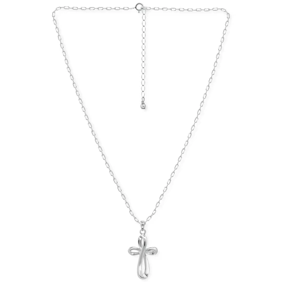 Outlet ✔️ Giani Bernini Infinity Cross Pendant Necklace, 16 + 2 Extender, Created For Macy's Gold Over Silver ✔️ 5 Outlet ✔️ Giani Bernini Infinity Cross Pendant Necklace, 16 + 2 Extender, Created For Macy's Gold Over Silver ✔️ - Image 5