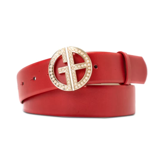 Discount โ Giani Bernini ๐ฉ Women's Imitation Pearl Embellished Logo Belt Black โ 5 Discount โ Giani Bernini ๐ฉ Women's Imitation Pearl Embellished Logo Belt Black โ - Image 5