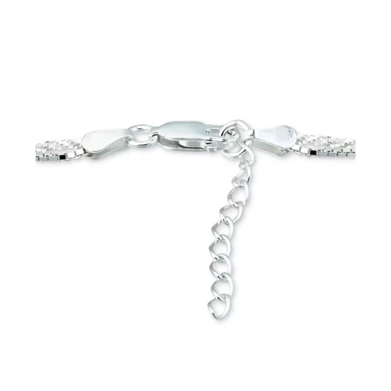 Cheap โจ Giani Bernini Double Row Ankle Bracelet, Created For Macy's Silver ๐ 5 Cheap โจ Giani Bernini Double Row Ankle Bracelet, Created For Macy's Silver ๐ - Image 5