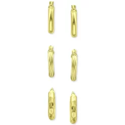 Wholesale 😍 Giani Bernini Cubic Zirconia Blue Ombré Small Hoop Earrings, 0.79, Created For Macy's Sterling Silver 🔔